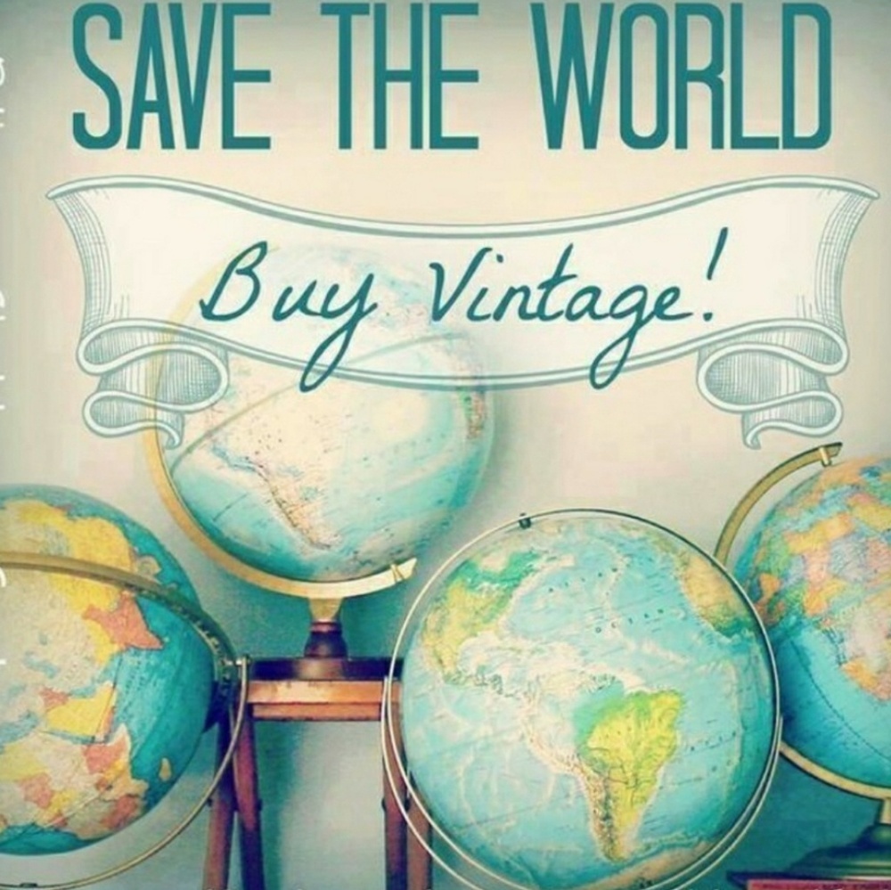 BUY vintage and save the world